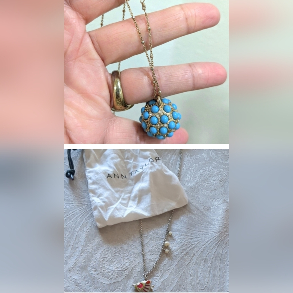 2 ANN TAYLOR🔥Necklaces